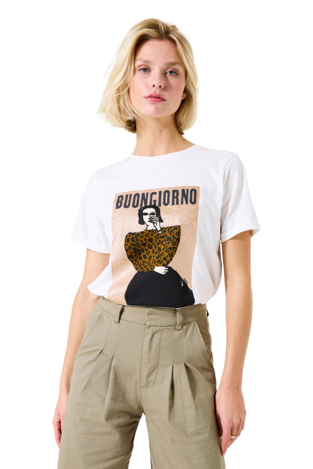 Buongiorno T-Shirt - Ecru