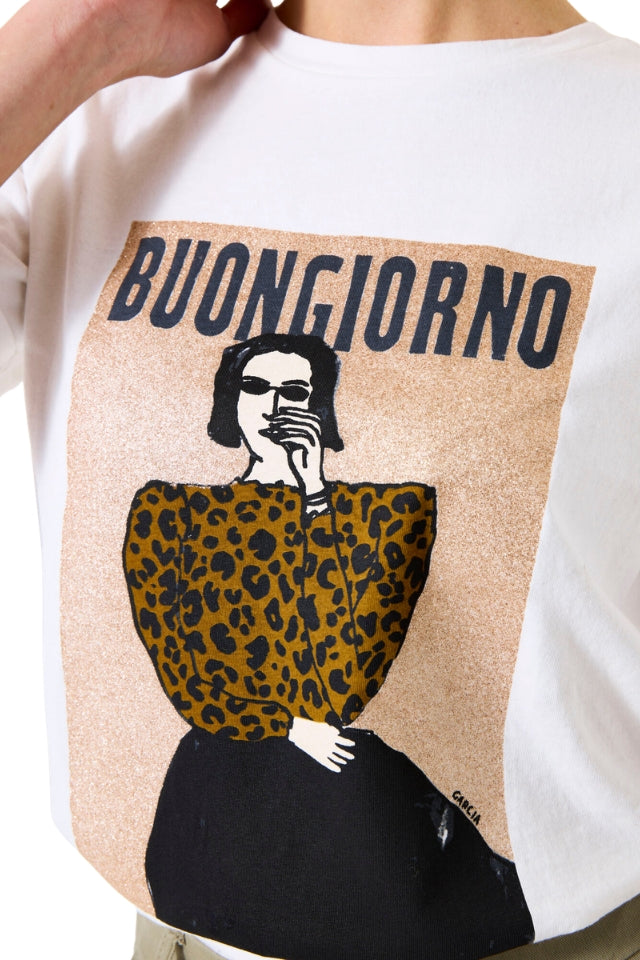 Buongiorno T-Shirt - Ecru