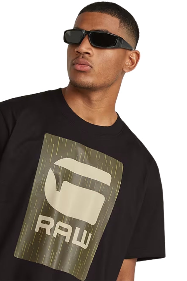 Burger Box Tee - Dark Black