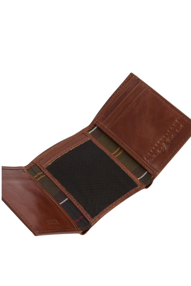 Bywell Leather Bi Fold Wallet - Heritage Brown