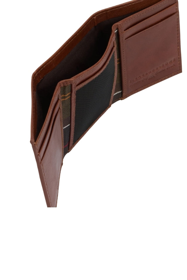 Bywell Leather Bi Fold Wallet - Heritage Brown