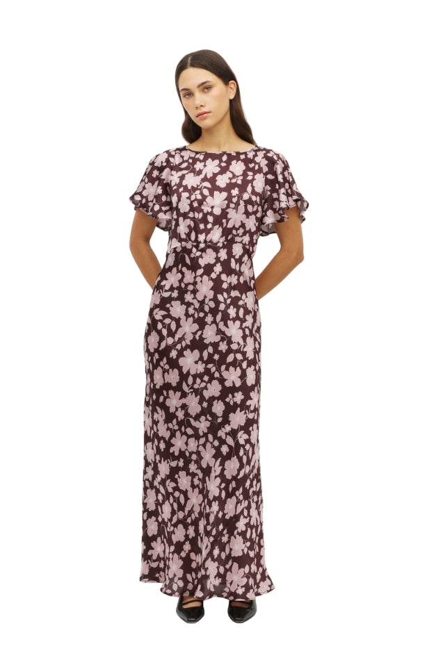 Camelia Dress - Rose Lustre