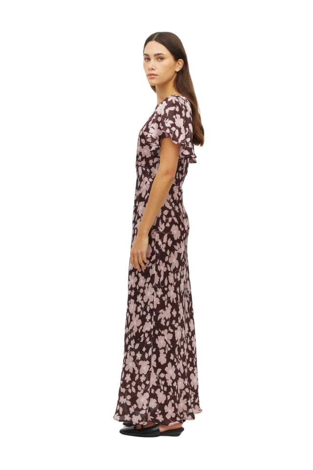 Camelia Dress - Rose Lustre