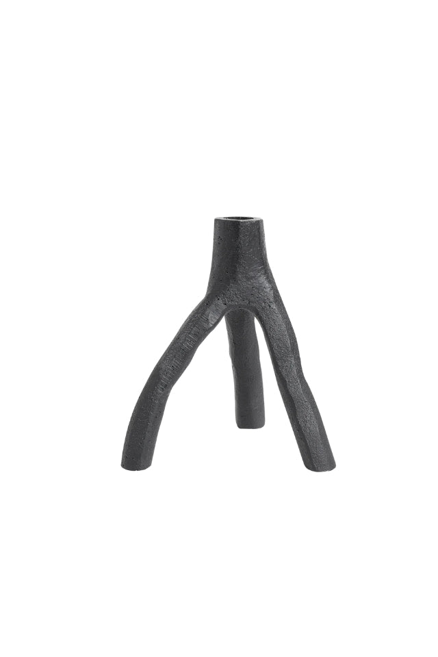 Aion Candleholder - Black