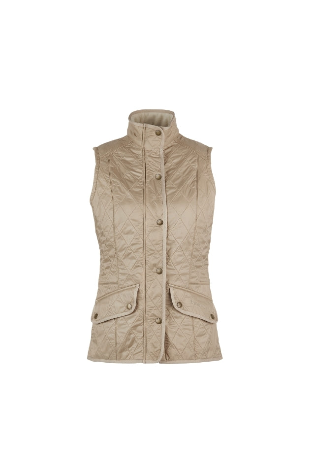 Cavalry Quilted Gilet - Light Fawn