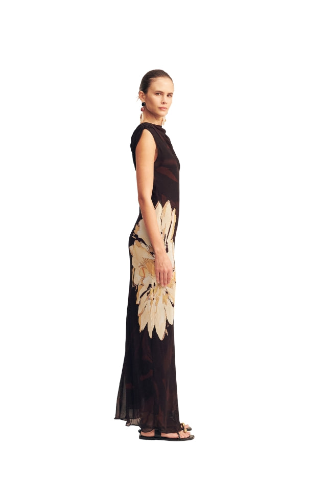 Cazador Maxi Dress - Natura Floral