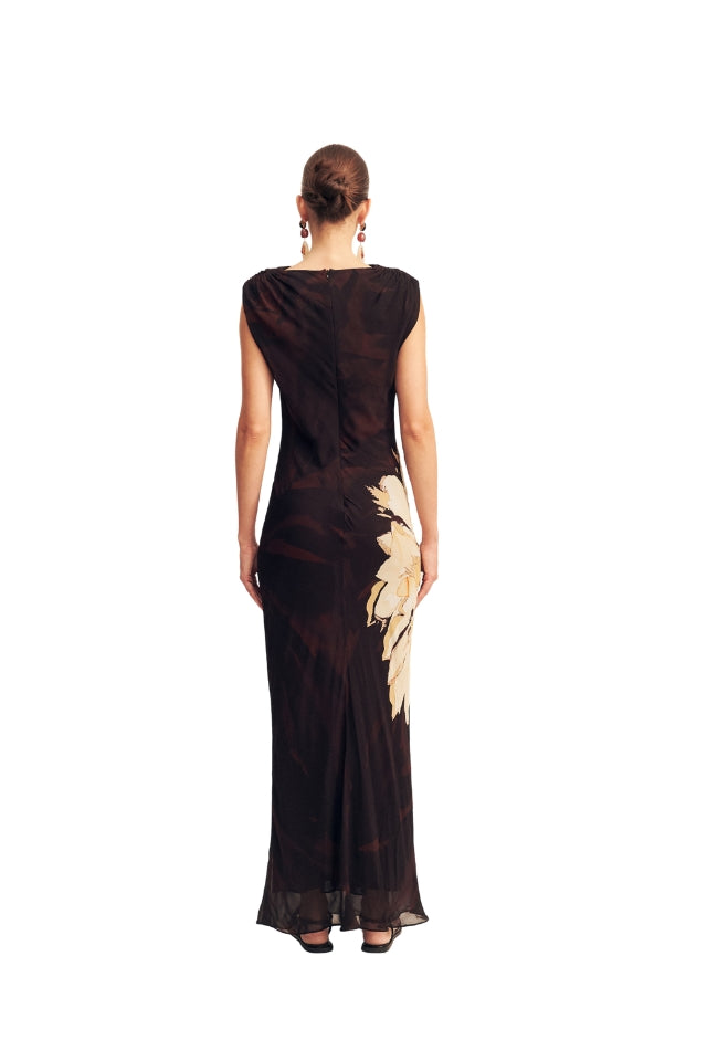 Cazador Maxi Dress - Natura Floral