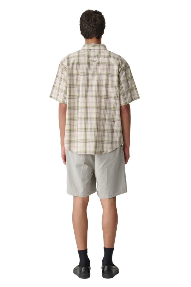 Channel Ss Shirt - White/Green