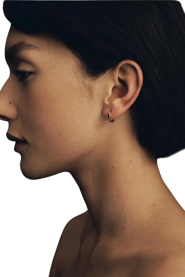 Chrysalis Earrings - Sapphire