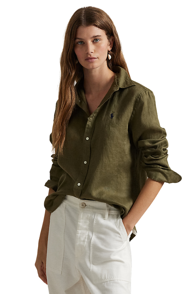 Classic Fit Linen Shirt