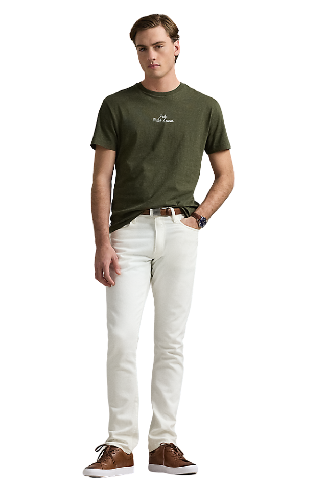 Classic Fit Logo Jersey T-Shirt - Alpine Heather