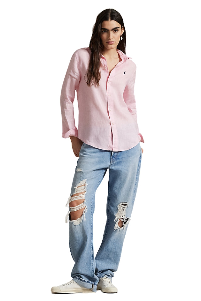 Classic Long Sleeve Shirt - Bath Pink