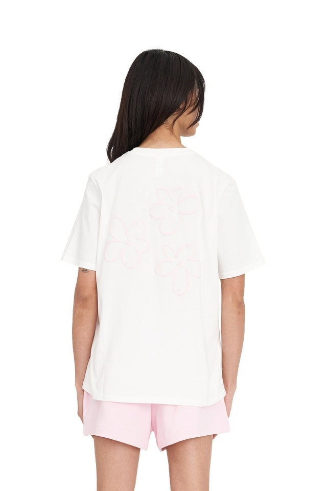 Classic Tee 170/Daisy Chain - Chalk