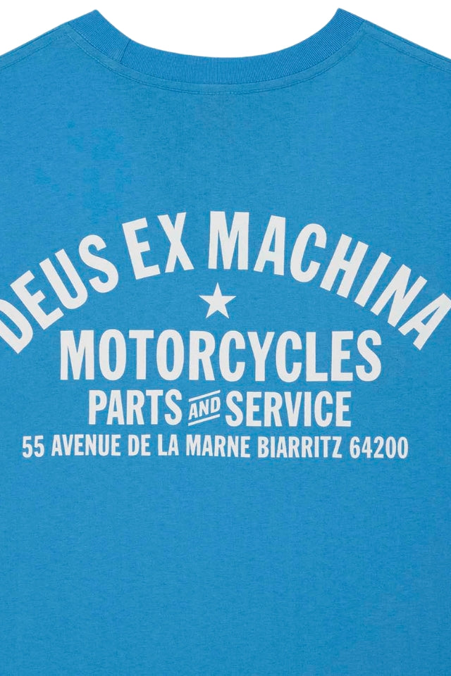Biarritz Address Tee - Bonnie Blue