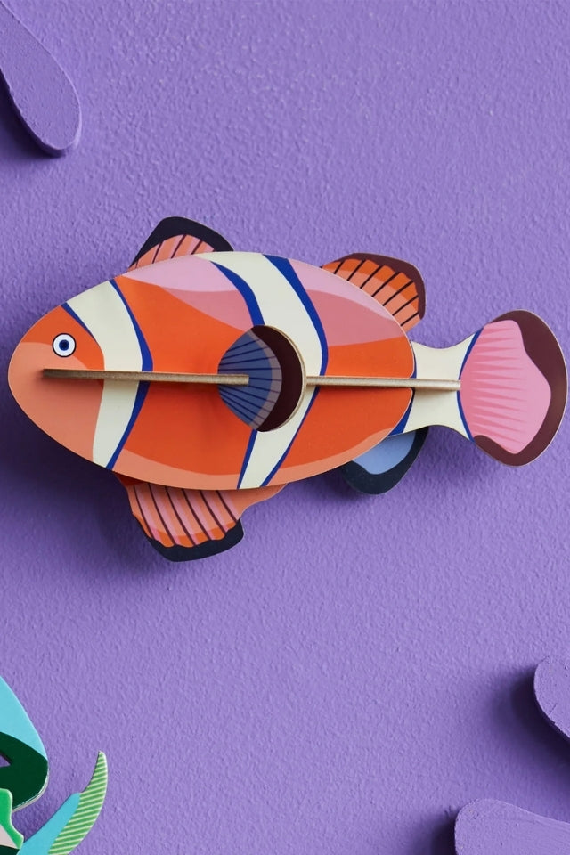 Wall Art Sea Creatures - Clownfish