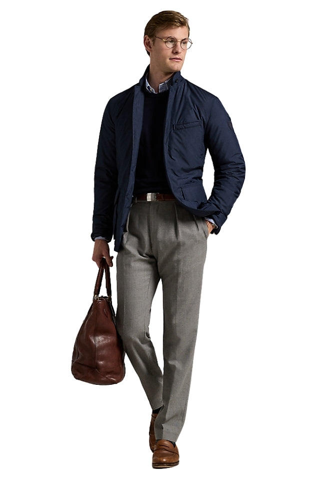 Cotton-Cashmere Crewneck Sweater