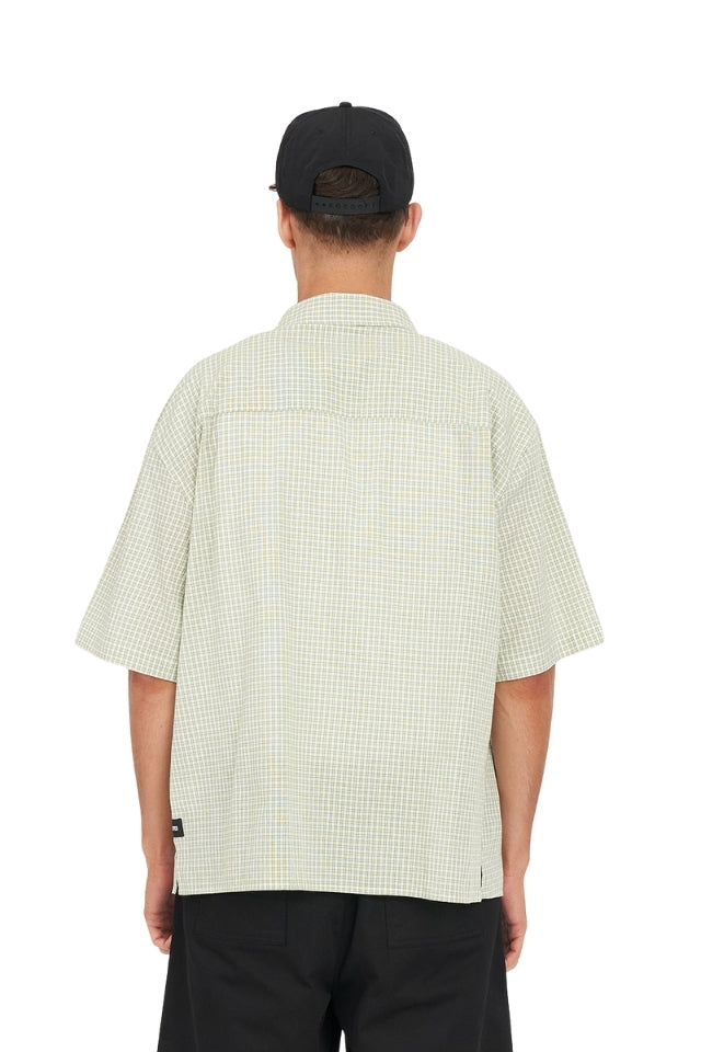Crosby Ss Shirt - Matcha/Chalk