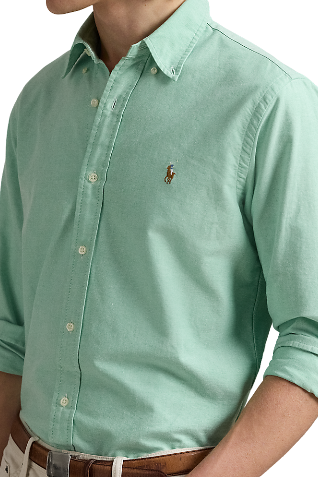 Custom Fit Oxford Shirt - Summer Emerald