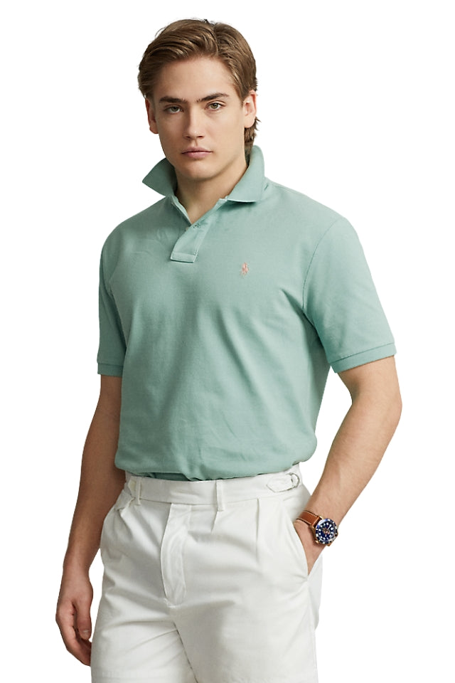 Custom Fit Polo - Light/Pastel Green