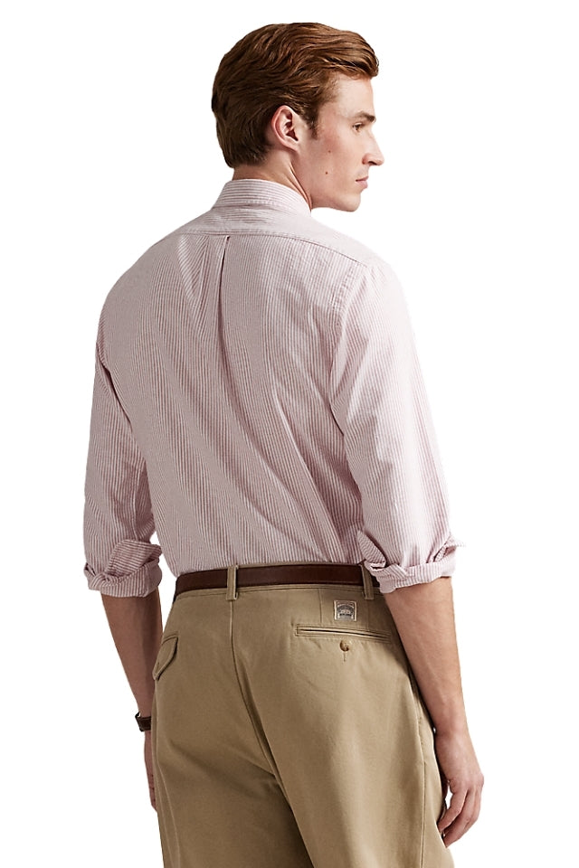 Custom Fit Striped Oxford Shirt