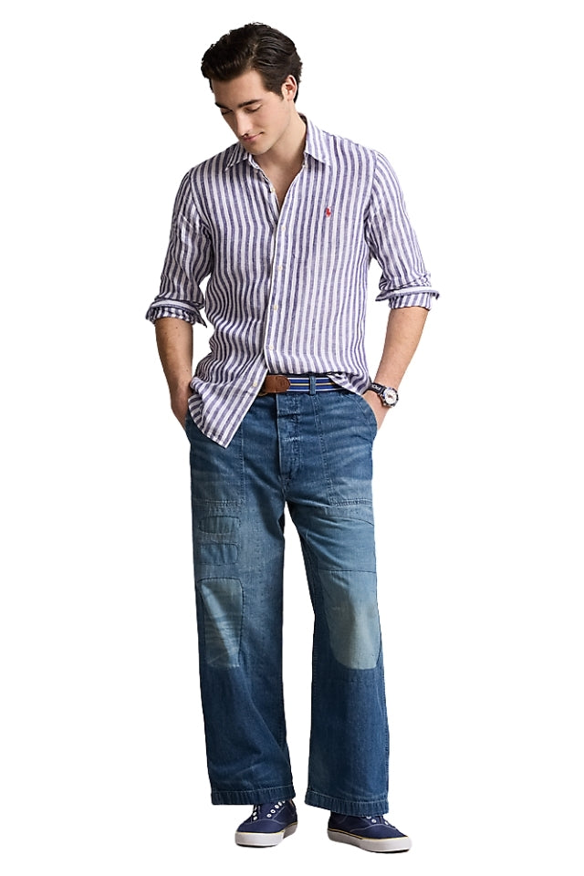 Custom Fit Striped Shirt