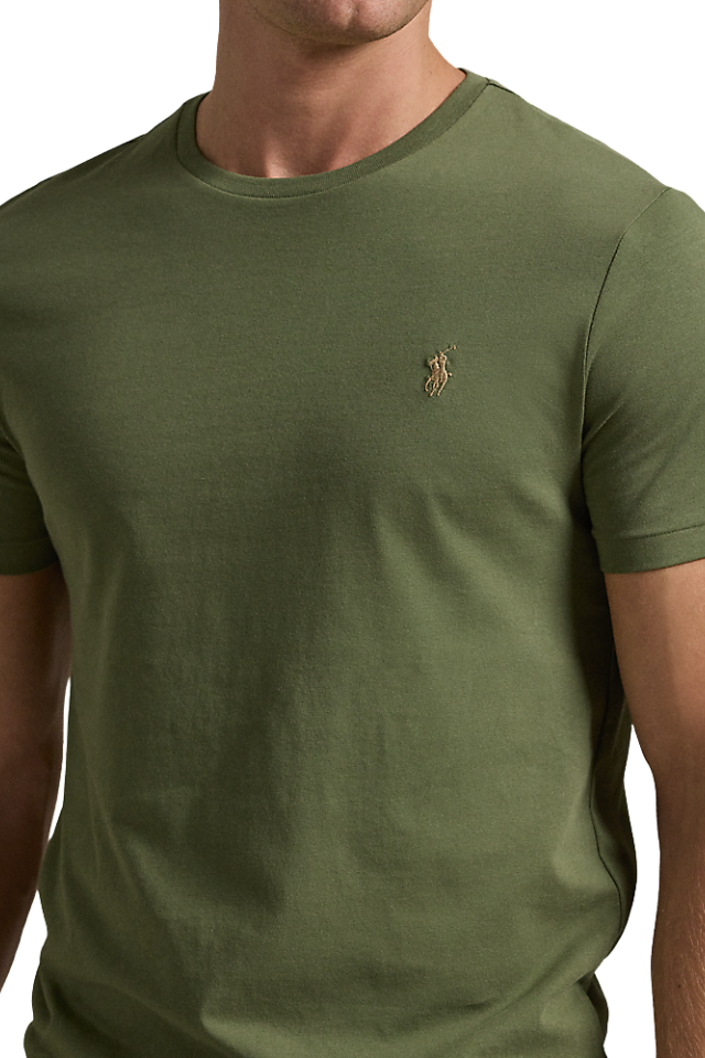 Custom Slim Fit Jersey Crewneck T-Shirt - Garden Trail
