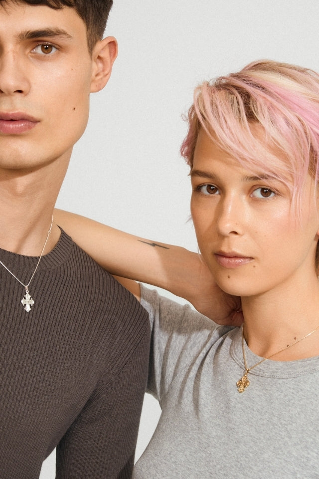 Dagmar Pendant Gold Plated Necklace