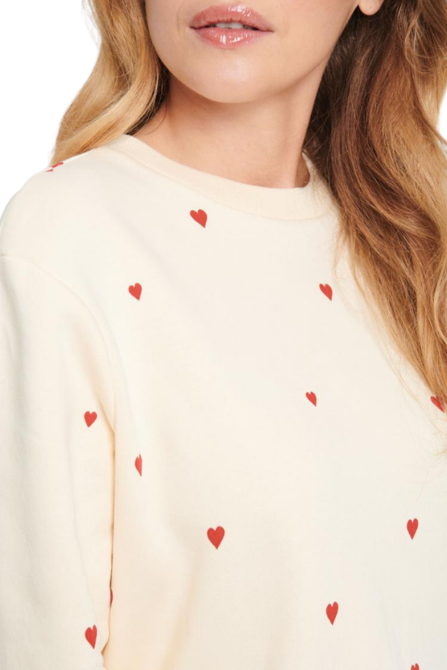 Dagna Sweatshirt - Ice Flame Hearts