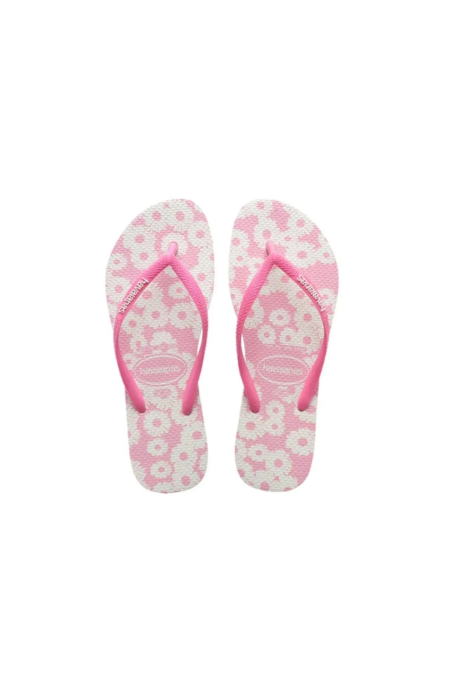 Kids Slim Jandals - Daisy