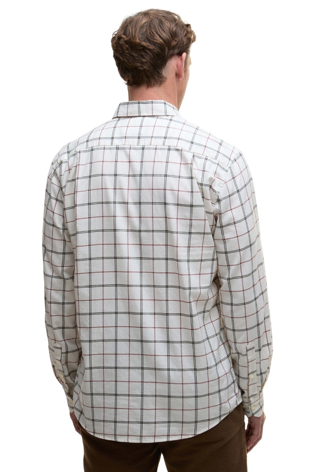 Deepfell Regular Tattersal Shirt - Fired Brick
