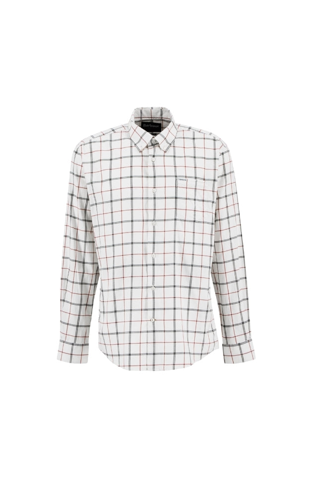Deepfell Regular Tattersal Shirt - Fired Brick