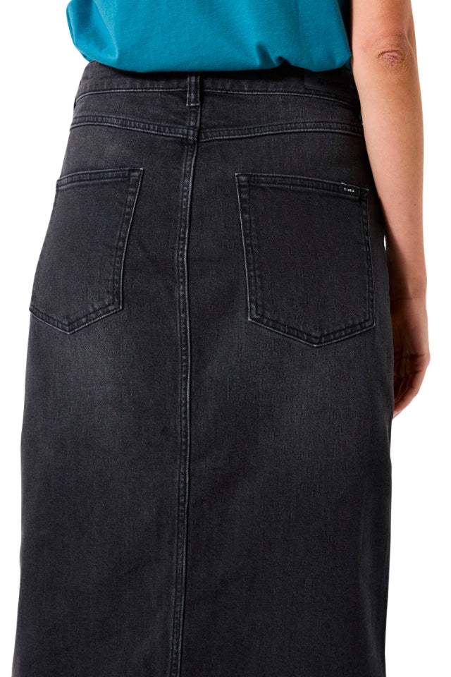 Denim Midi Skirt- Medium Used