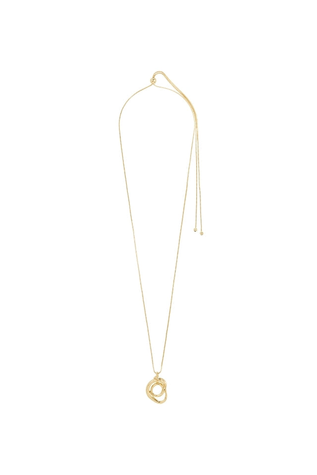 Diego Recycled Gold Plated Necklace