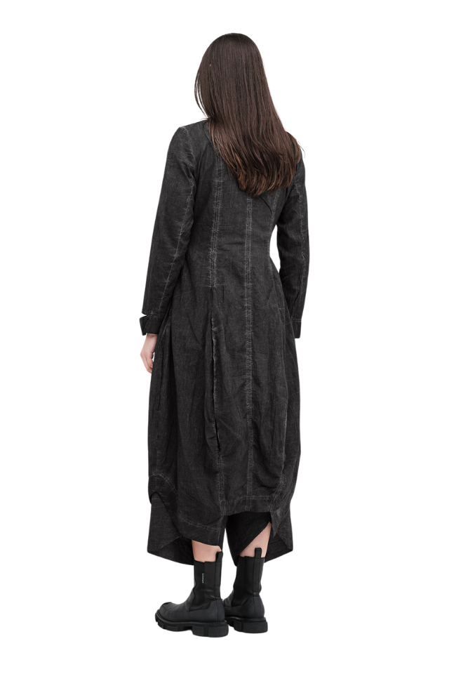 Diffused Scope Coat - Blackened Grey