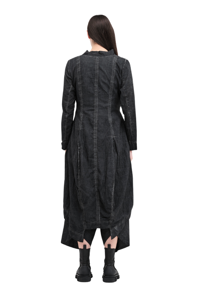 Diffused Scope Coat - Blackened Grey