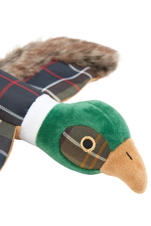 Dog Pheasant Toy - Classic Tartan