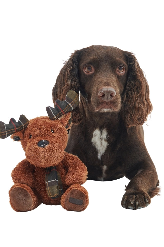 Dog Reindeer Toy - Brown/Classic