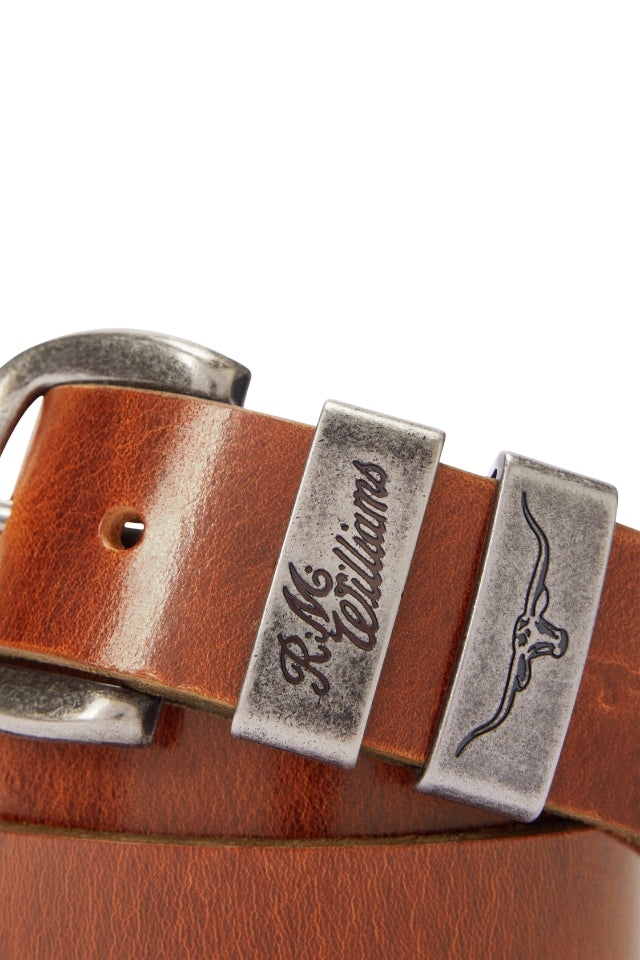 Drover Belt - Mid Brown