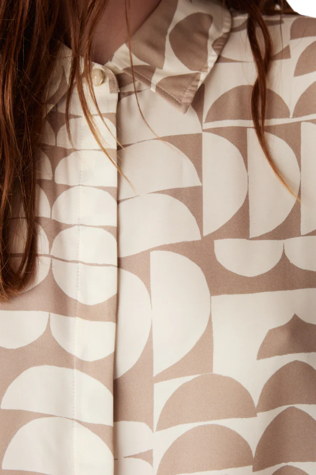 Dune Blouse - Half Moon Print