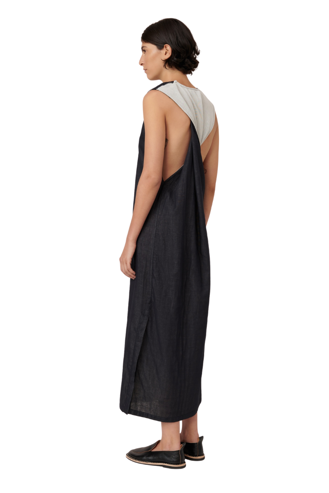 Ensemble Dress - Black Ecru
