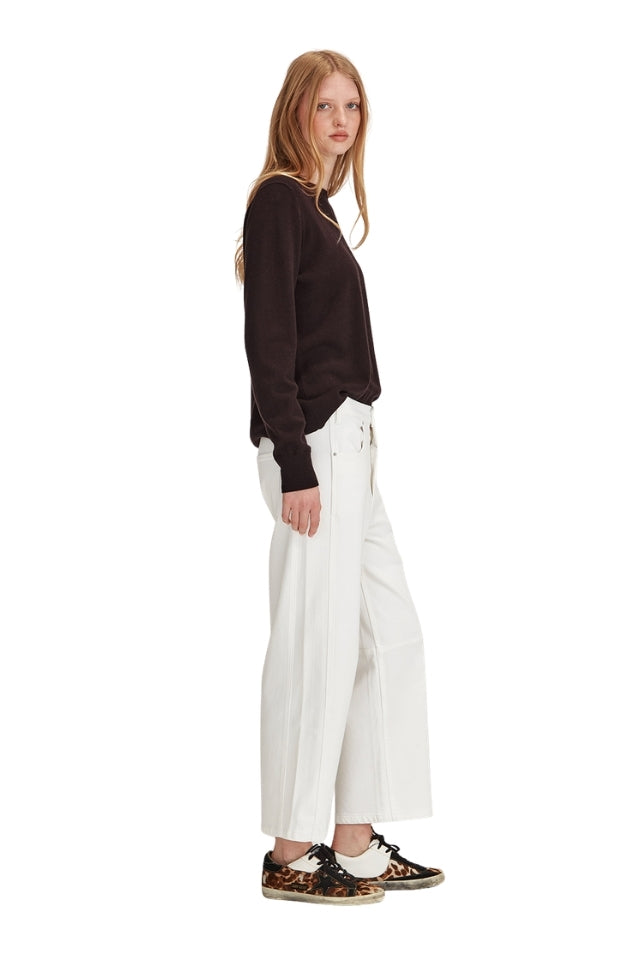 Eleanor Cashmere Sweater - Cocoa