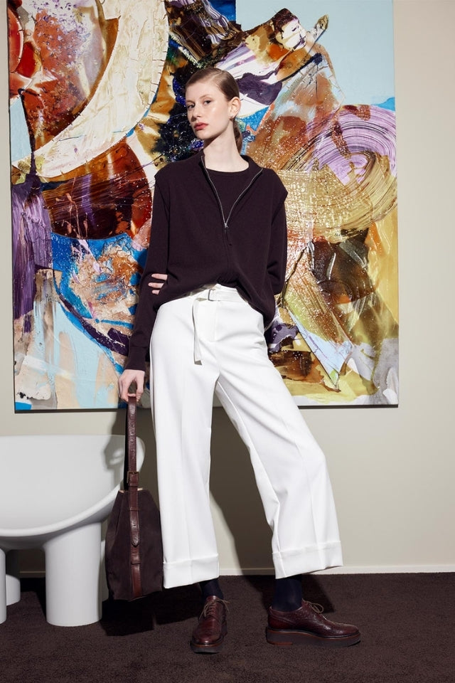 Eleanor Cashmere Sweater - Cocoa