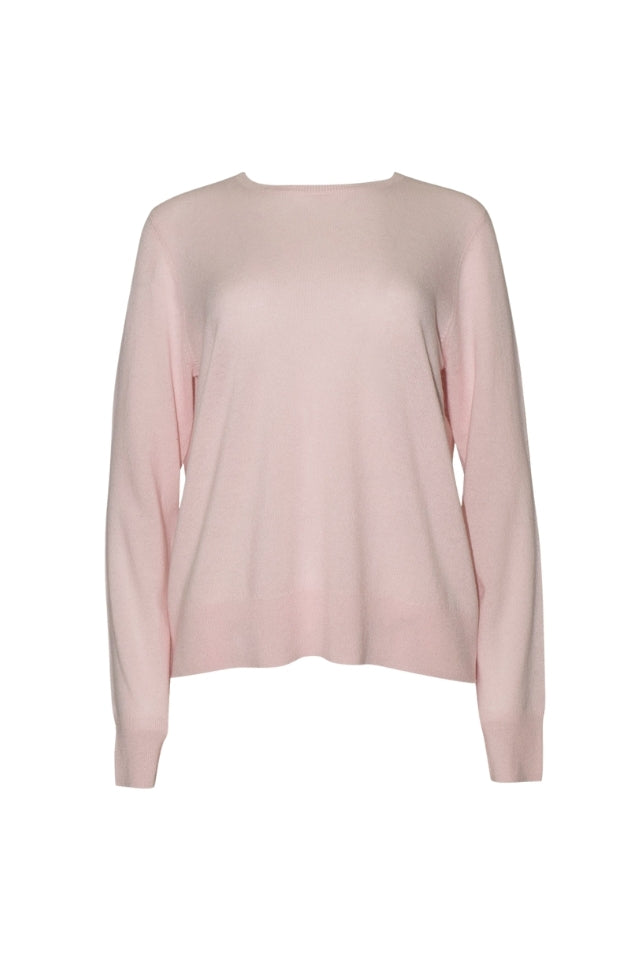 Eleanor Cashmere Sweater - Pale Pink