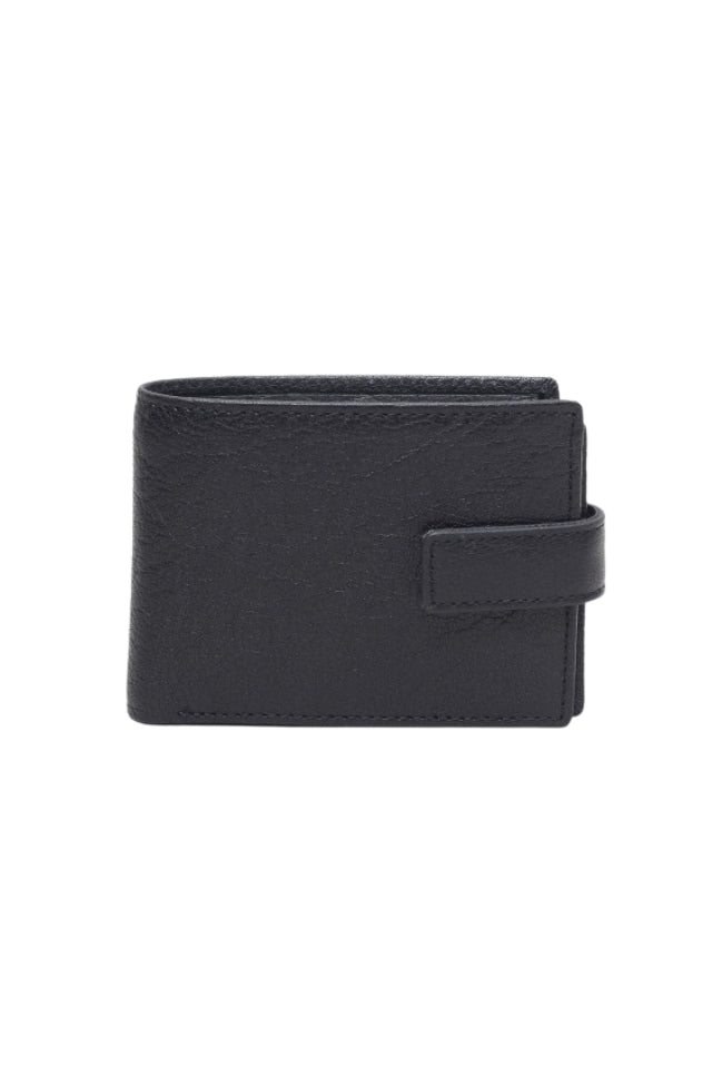 Executive Card & Coin Wallet - Black