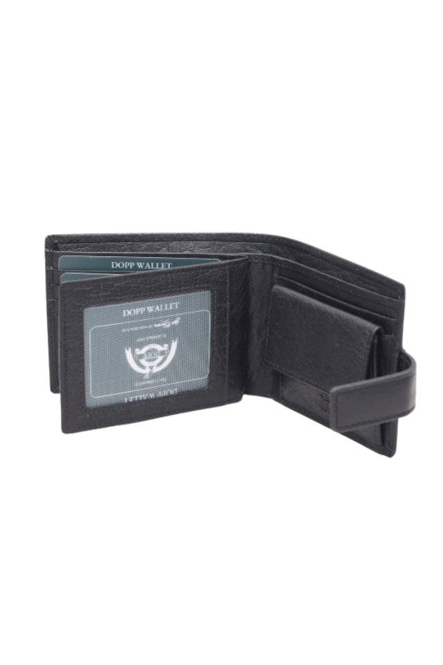 Executive Card & Coin Wallet - Black