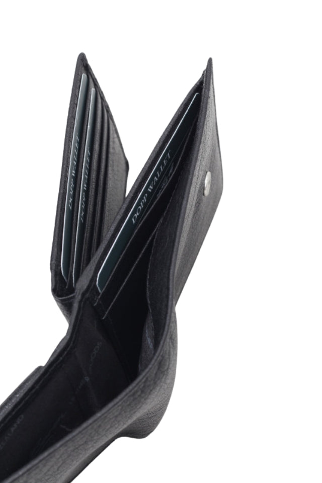 Executive Card & Coin Wallet - Black