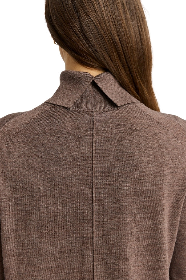 Extrafine Knit Turtle - Mocha