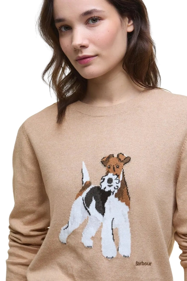 Fareham Knitted Jumper - Pale Camel