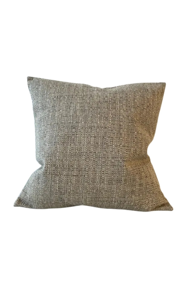Feather Filled Accent Cushion - Neutral Grey