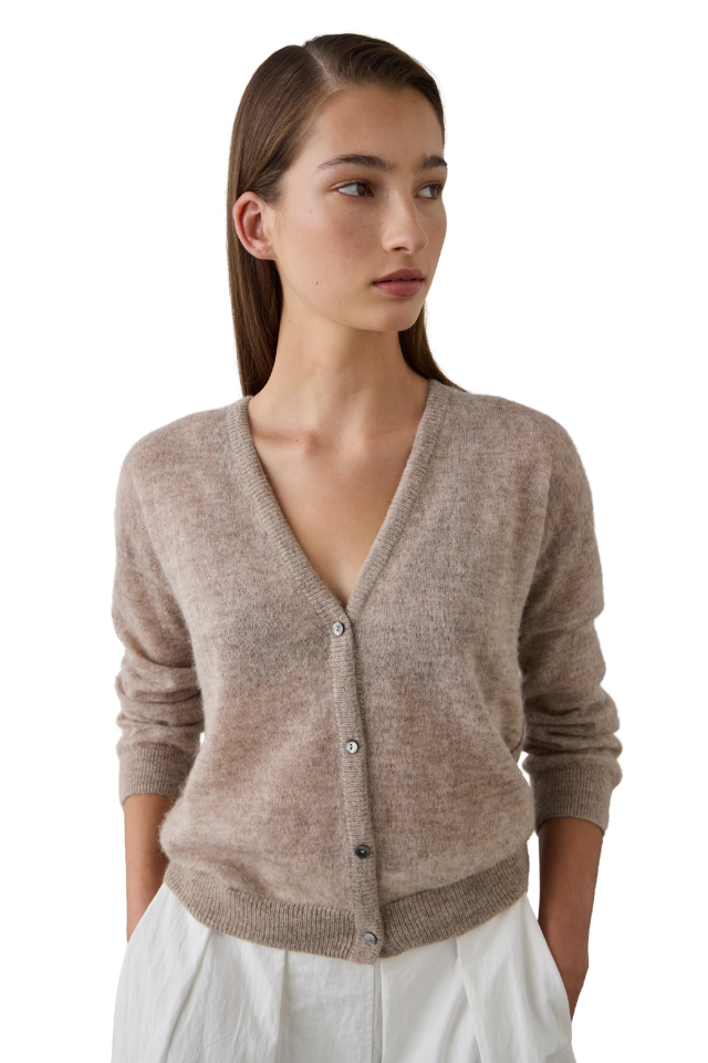 Fine Alpaca Cardigan